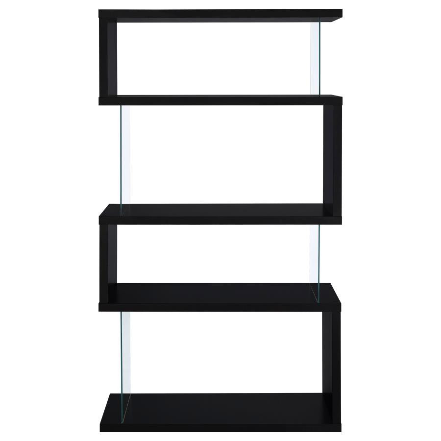 Glossy Zig-Zag Bookcase