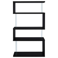 Glossy Zig-Zag Bookcase