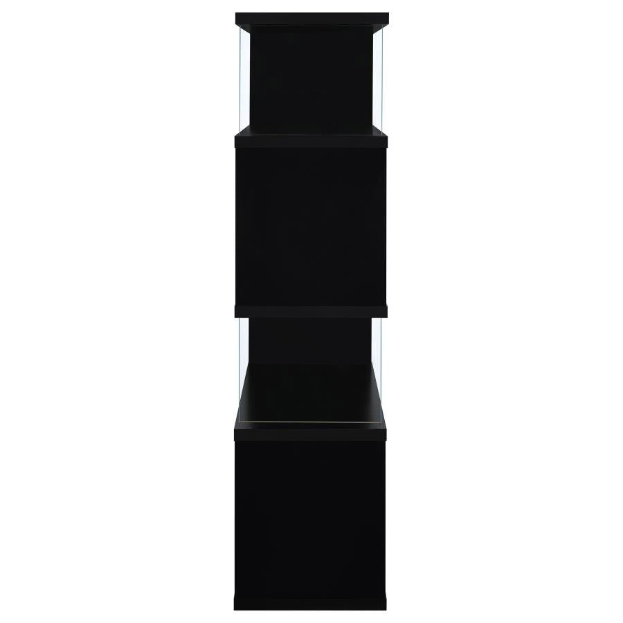 Glossy Zig-Zag Bookcase