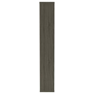Geometric Weathered Gray Bookcase