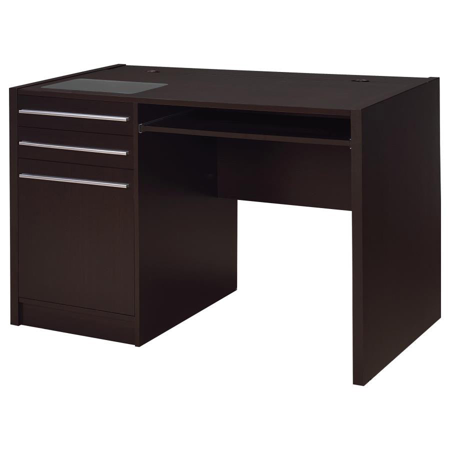 Modern Cappuccino Connect-It Desk