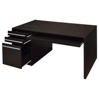 Modern Cappuccino Connect-It Desk