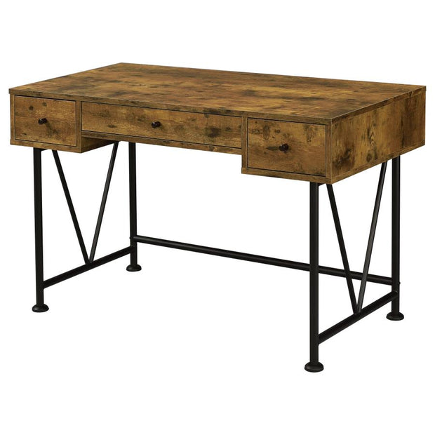 Rustic Wood Writing Desk