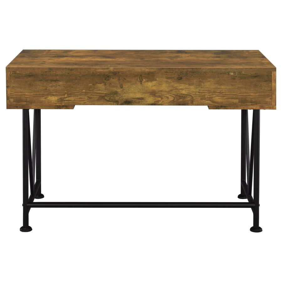Rustic Wood Writing Desk