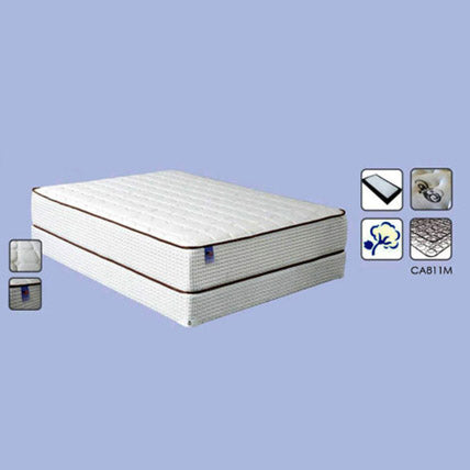 Firm 12″ California King Non-Flip Foam Encased Mattress