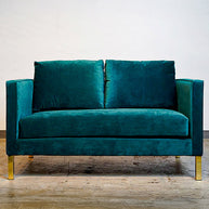 Glam Custom Sofa Loveseat