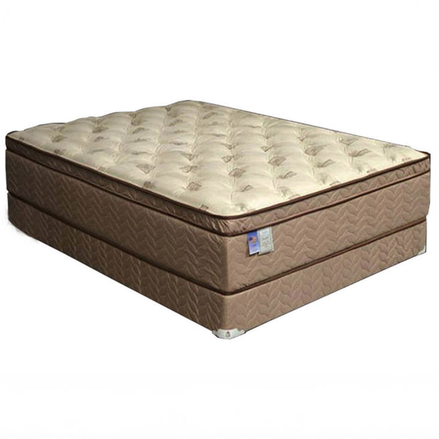 Firm 16″ California King Euro Pillow Top Foam Encased Mattress