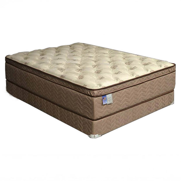 Firm 16″ Queen Euro Pillow Top Foam Encased Mattress