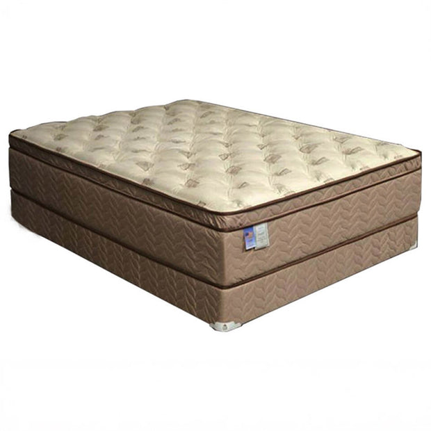 Firm 16″ Twin Euro Pillow Top Foam Encased Mattress
