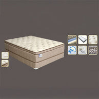 Firm 16″ Twin Euro Pillow Top Foam Encased Mattress