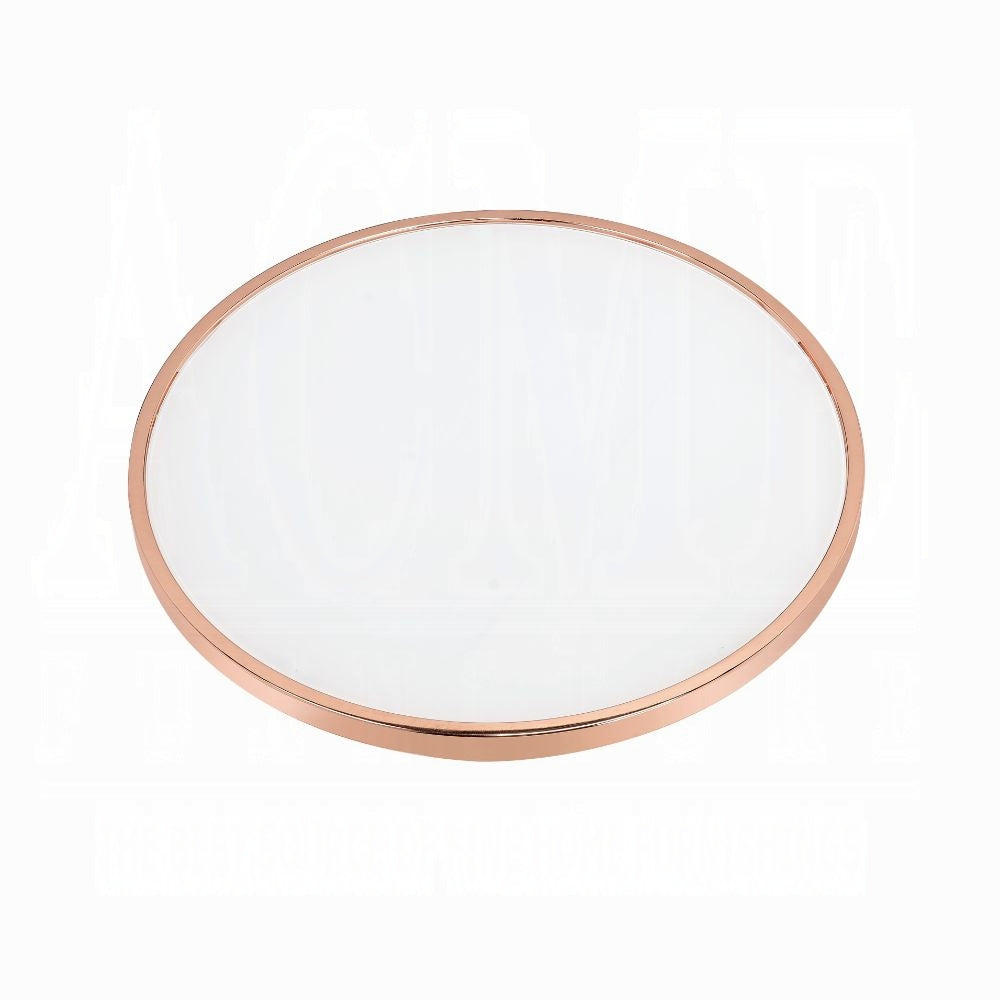 Round Rose Gold Coffee Table