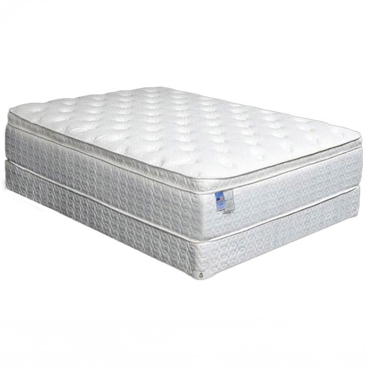 Ultra Soft Plush 16″ Queen Euro Pillow Top Mattress