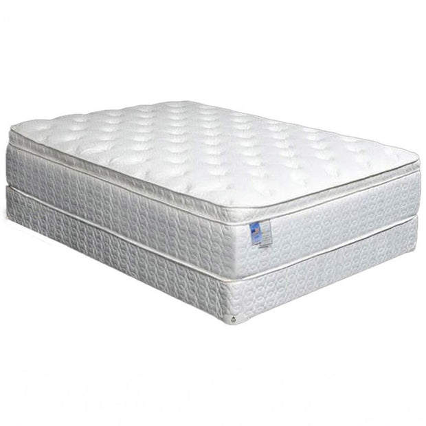 Ultra Soft Plush 16″ Queen Euro Pillow Top Mattress
