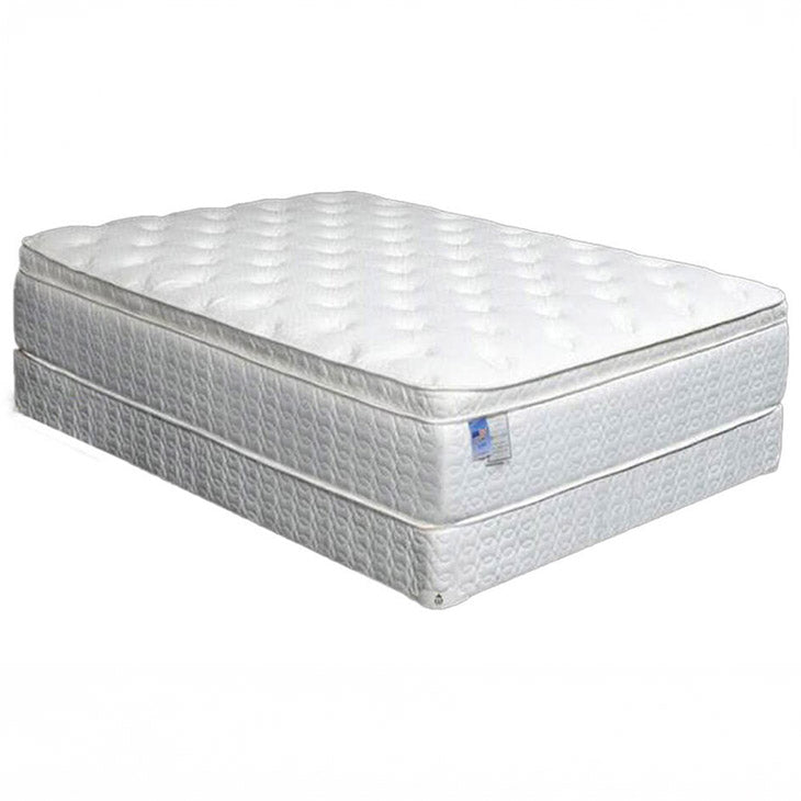 Ultra Soft Plush 16″ Twin Euro Pillow Top Mattress