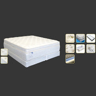 Super Ultra Plush 18″ Queen Euro Pillow Top Mattress