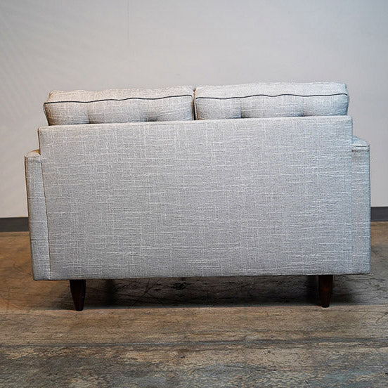 Customizable Mid-Century Modern Loveseat
