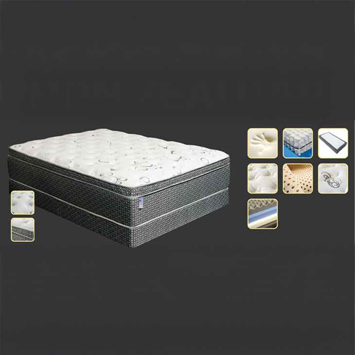 Ultra Plush 16″ King Euro Pillow Top Mattress