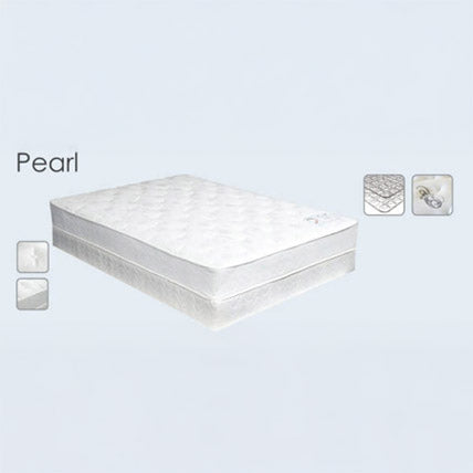 Medium Pearl White Non-Flip Mattress