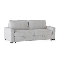 Gray Mid-Century-Inspired Sofa Bed