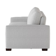 Gray Mid-Century-Inspired Sofa Bed