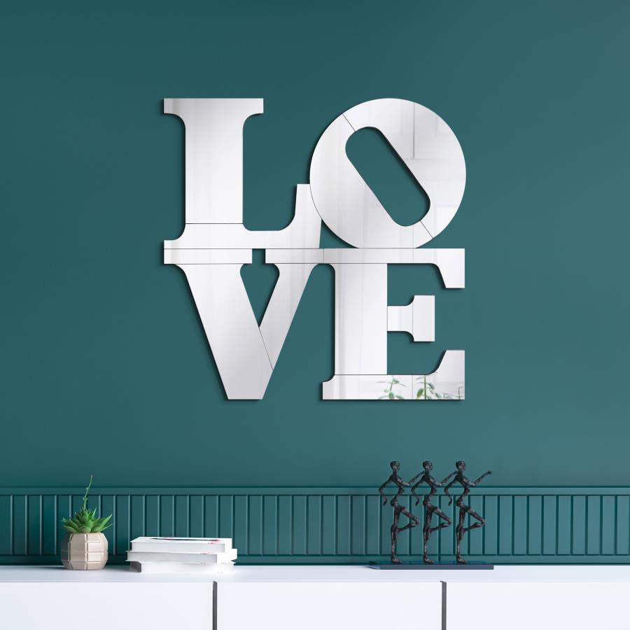 Love Accent Mirror