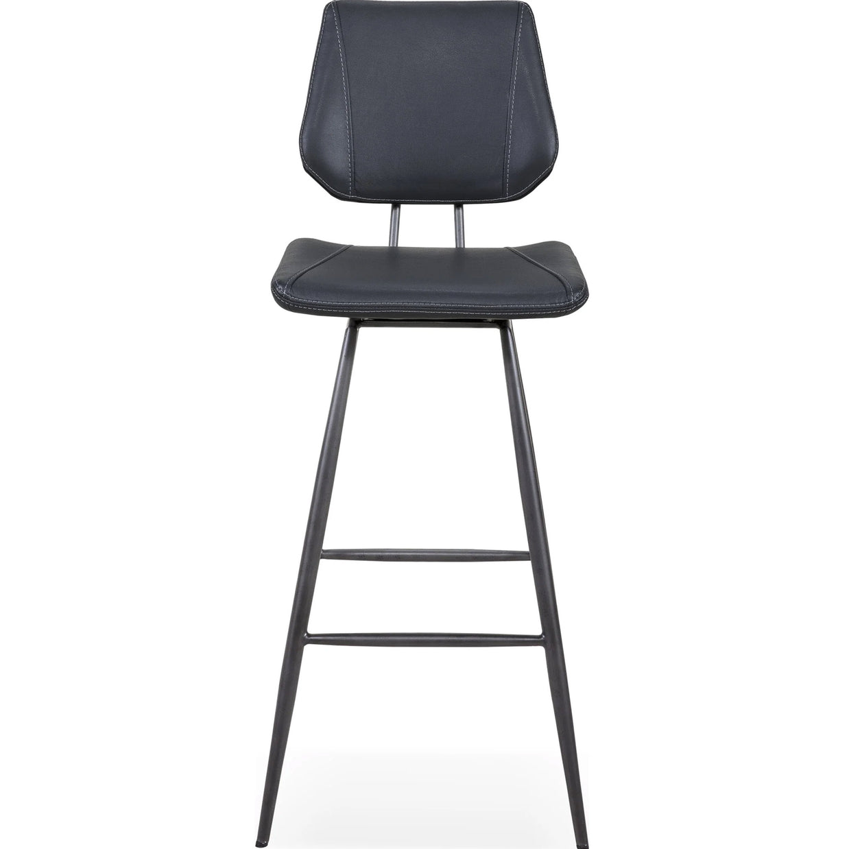 Modern cobalt swivel barstools
