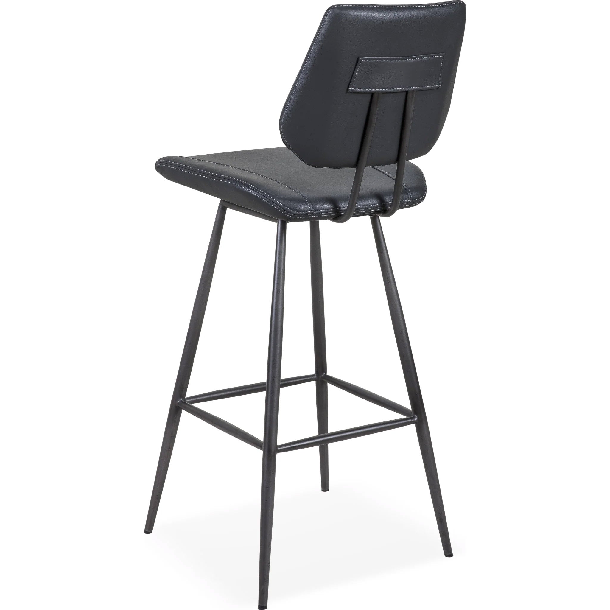 Modern cobalt swivel barstools