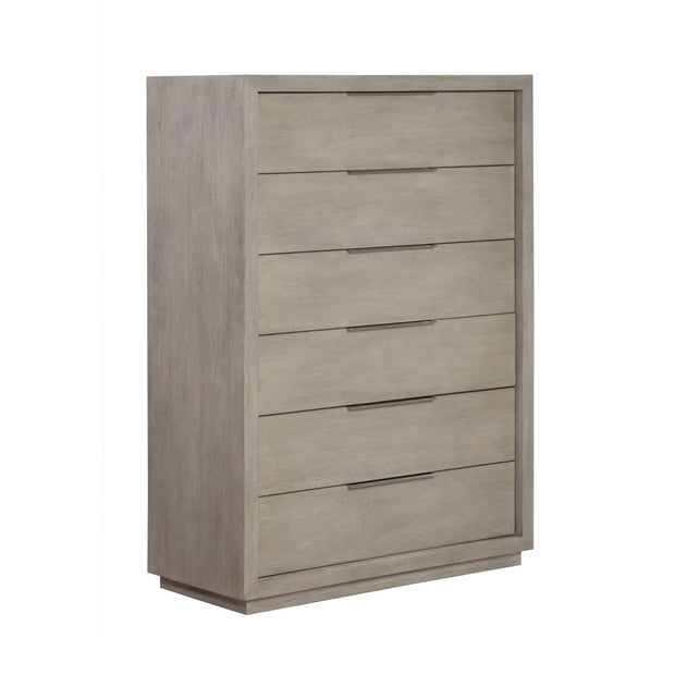 Mineral Gray Finish Chest of Drawers