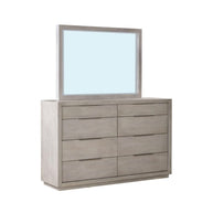 Mineral Gray Tufted Storage 5 PC Bedroom Set