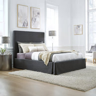 Iron storage panel bed