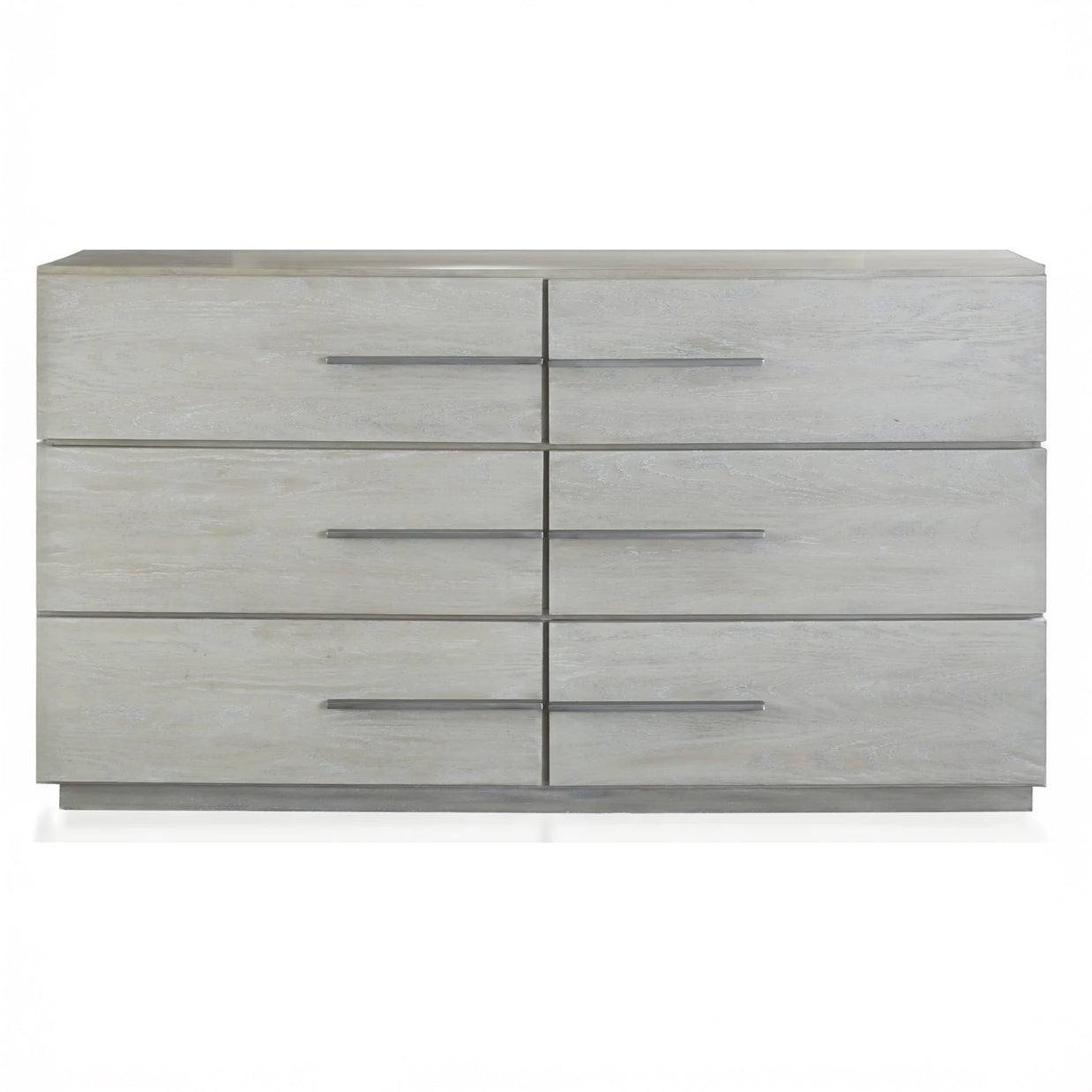 Whitewash Oak Contemporary Dresser