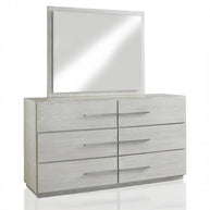 Whitewash Oak Contemporary Dresser