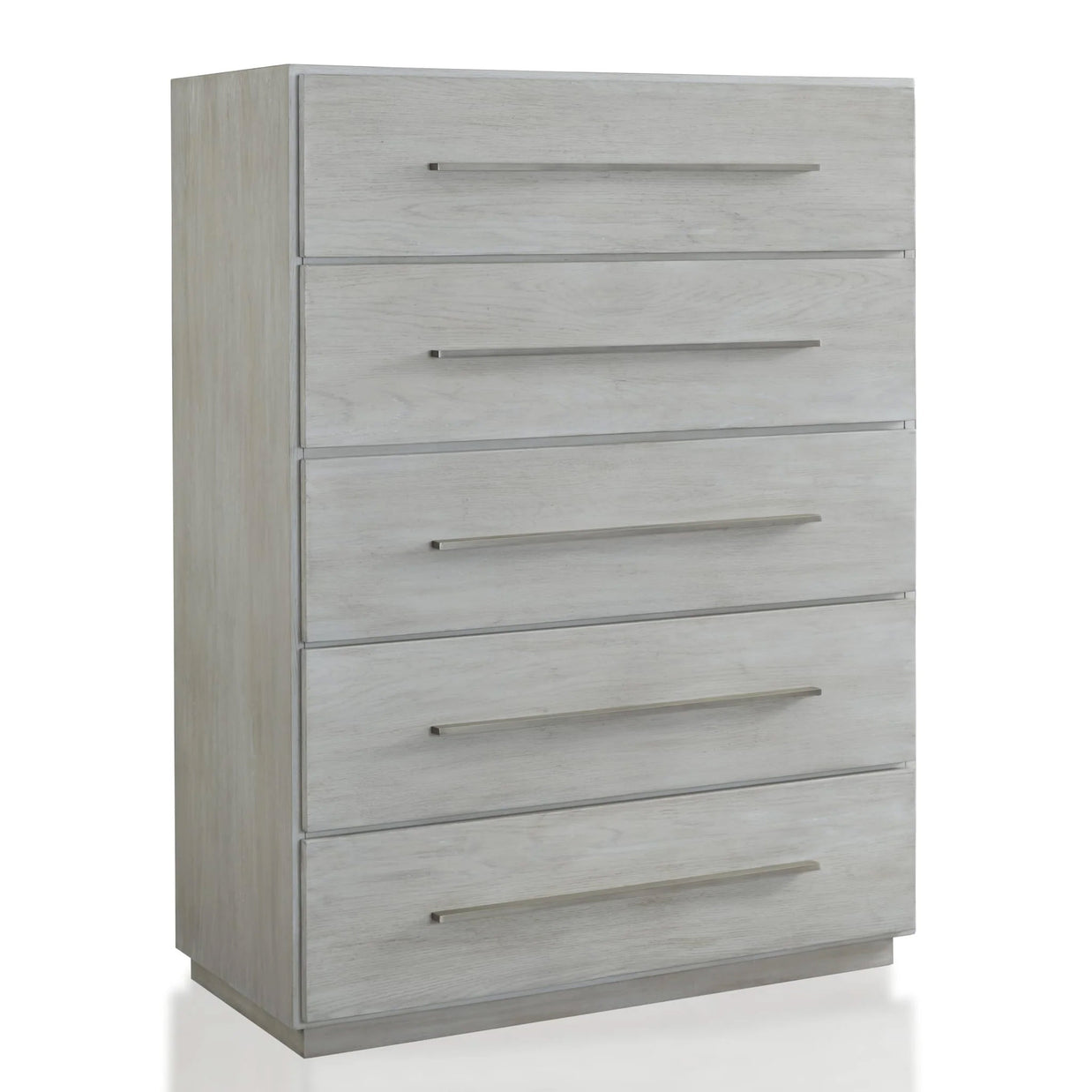 Whitewash Oak Contemporary Chest of Drawers