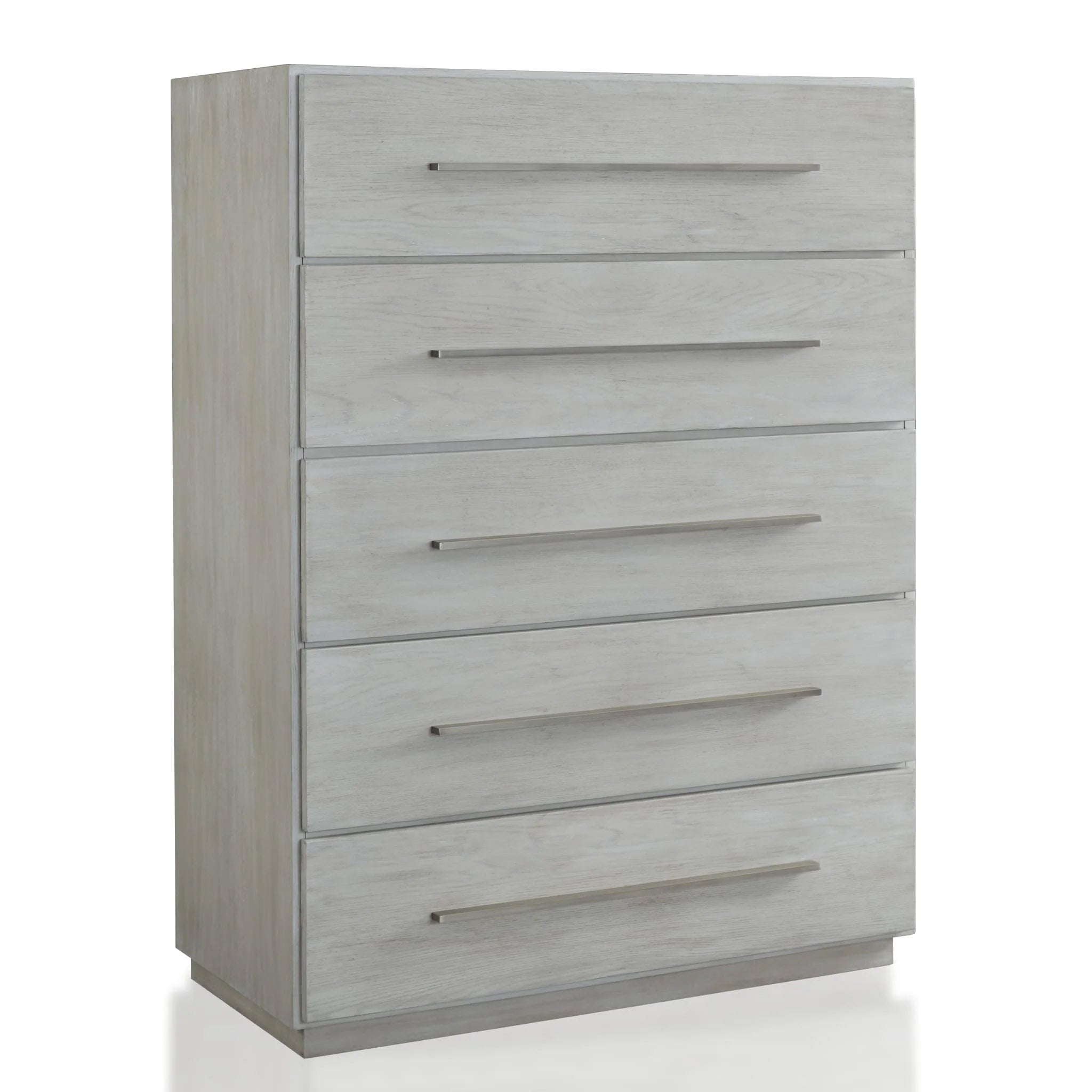 Whitewash Oak Contemporary Chest of Drawers