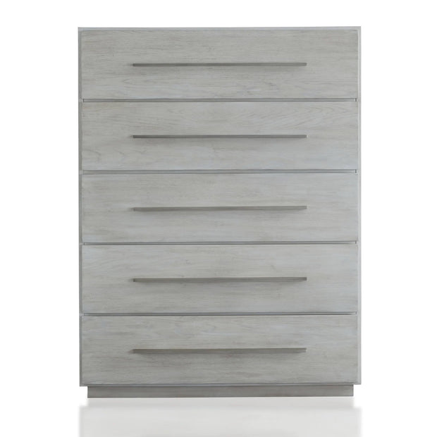 Whitewash Oak Contemporary Chest of Drawers
