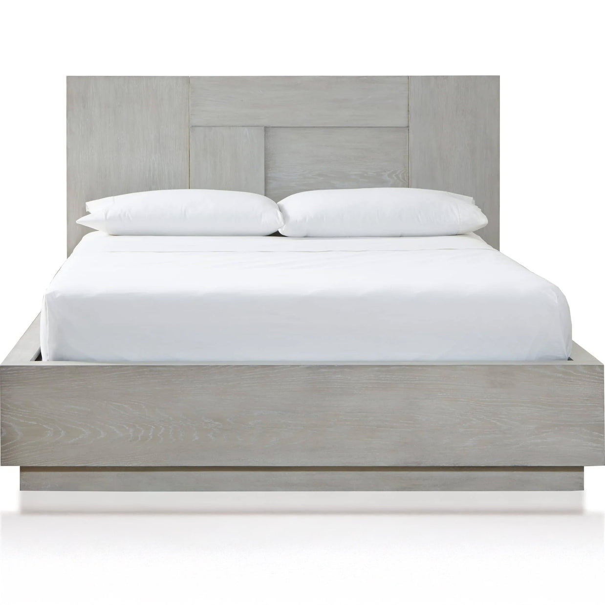 Whitewash Oak Contemporary 5-PC Bedroom Set