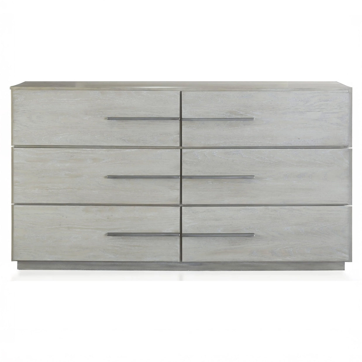 Whitewash Oak Contemporary 5-PC Bedroom Set