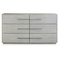 Whitewash Oak Contemporary 5-PC Bedroom Set