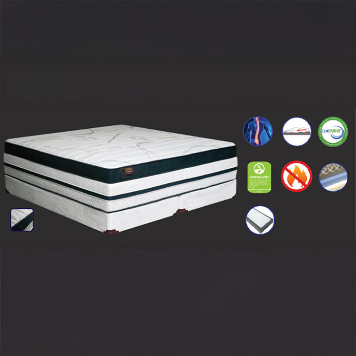 Medium Plush 14.5″ King Gel Infused Memory Foam Hybrid Mattress