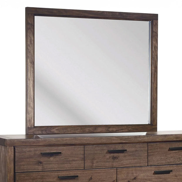 Mid-Century Mahogany Dresser Mirror