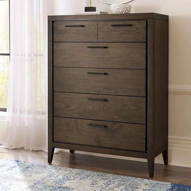 Mid-Century Mahogany Chest of Drawers