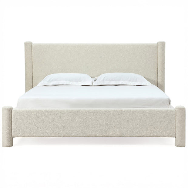 Cottage cheese platform bed