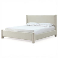 Cottage cheese platform bed
