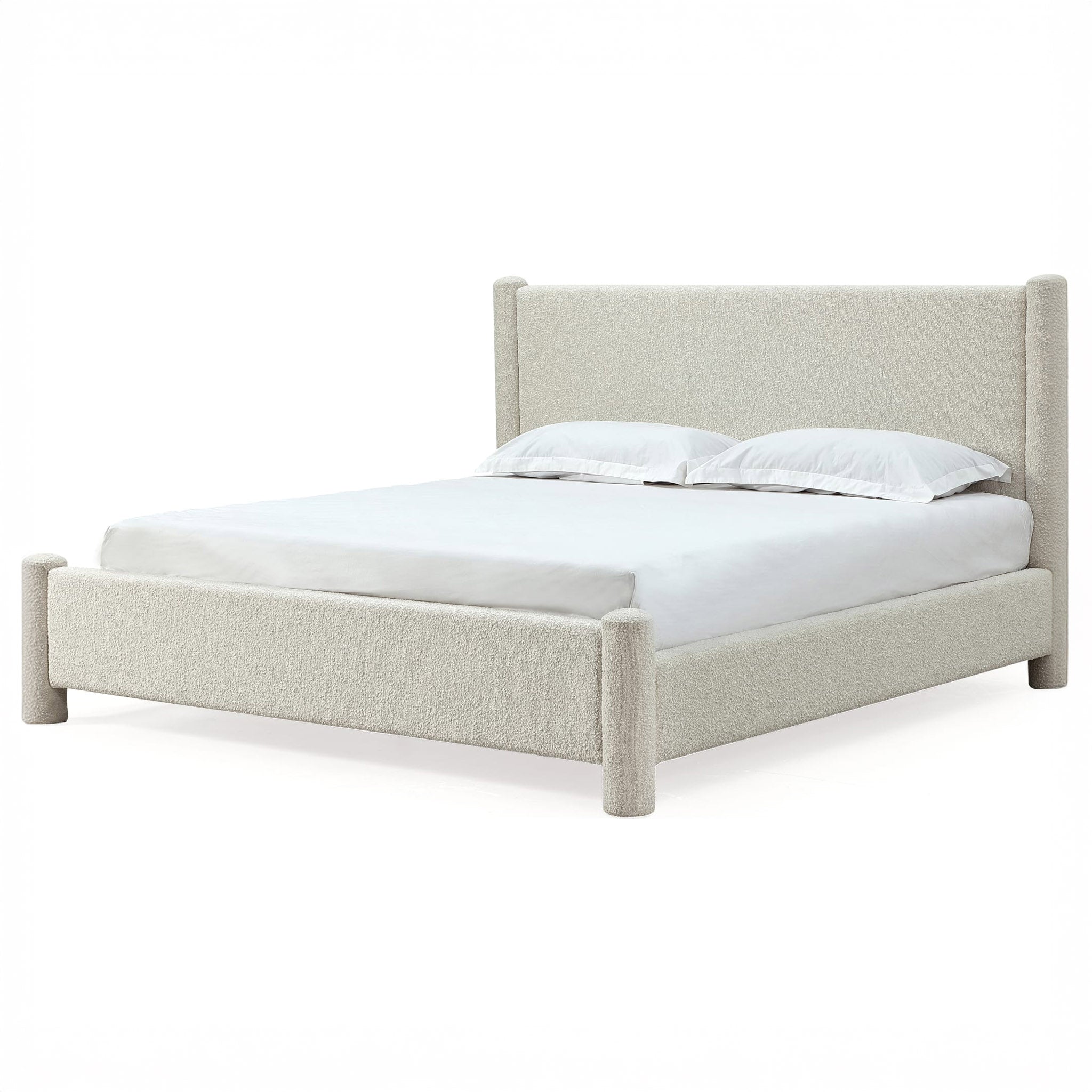 Cottage cheese platform bed