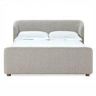 Cotton ball boucle bed