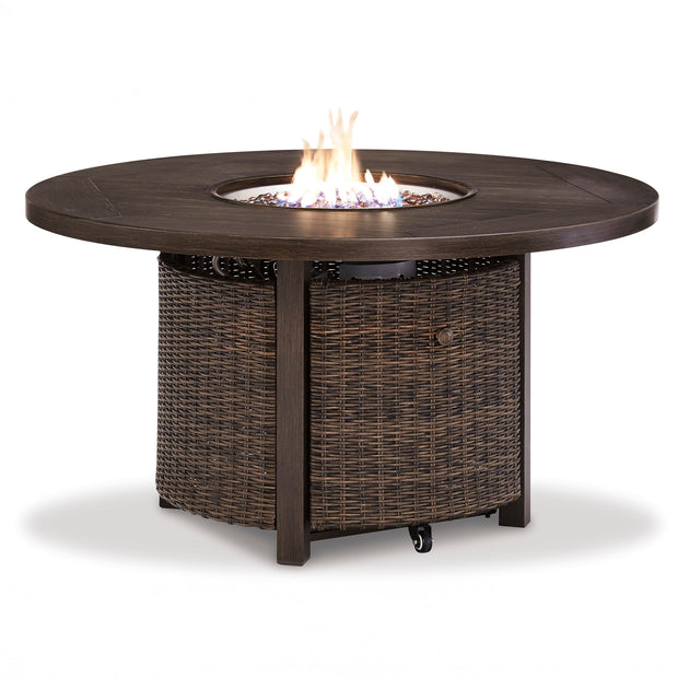Outdoor Wicker Fire Pit