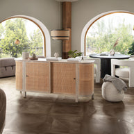 Cane Sideboard– Natural Finish