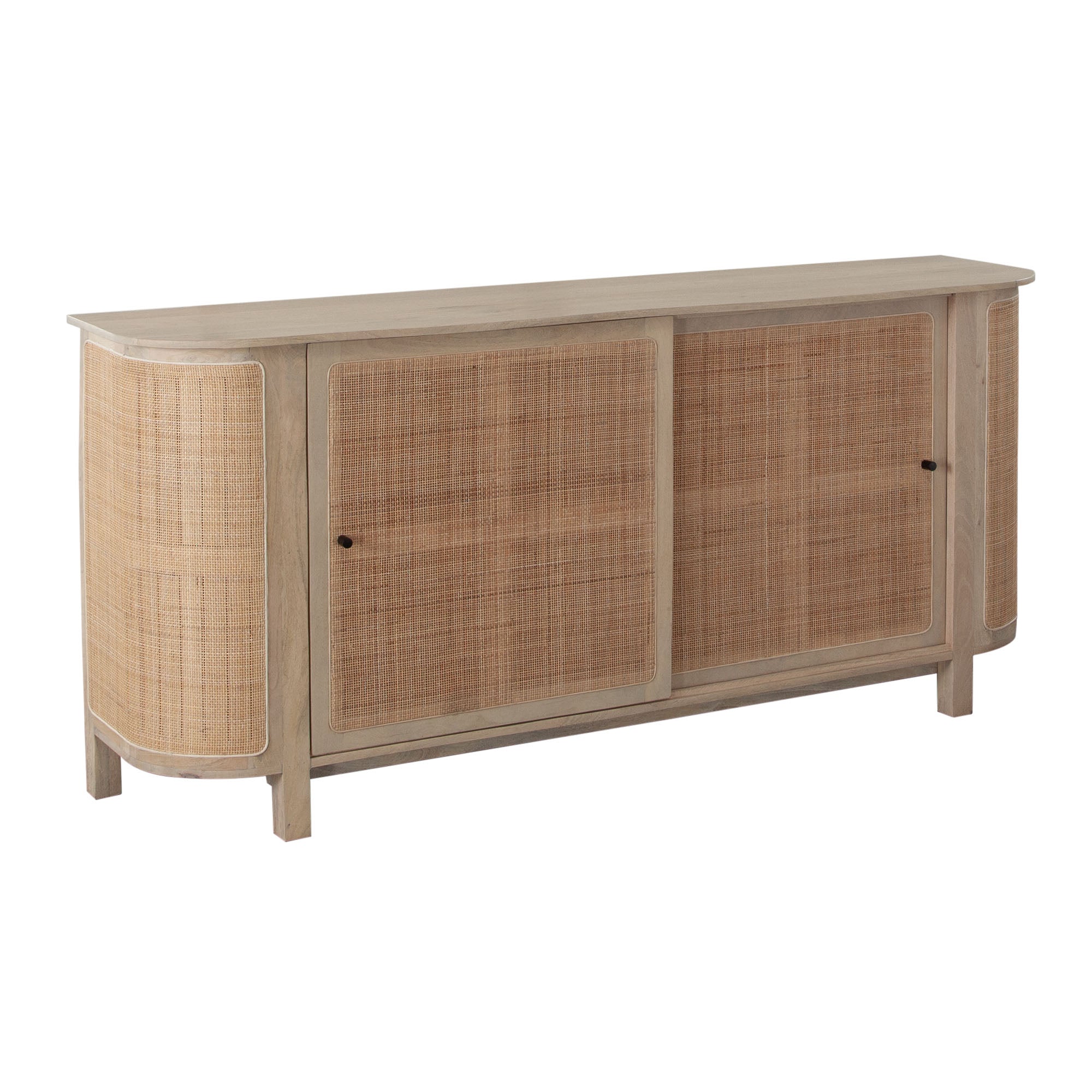 Cane Sideboard– Natural Finish