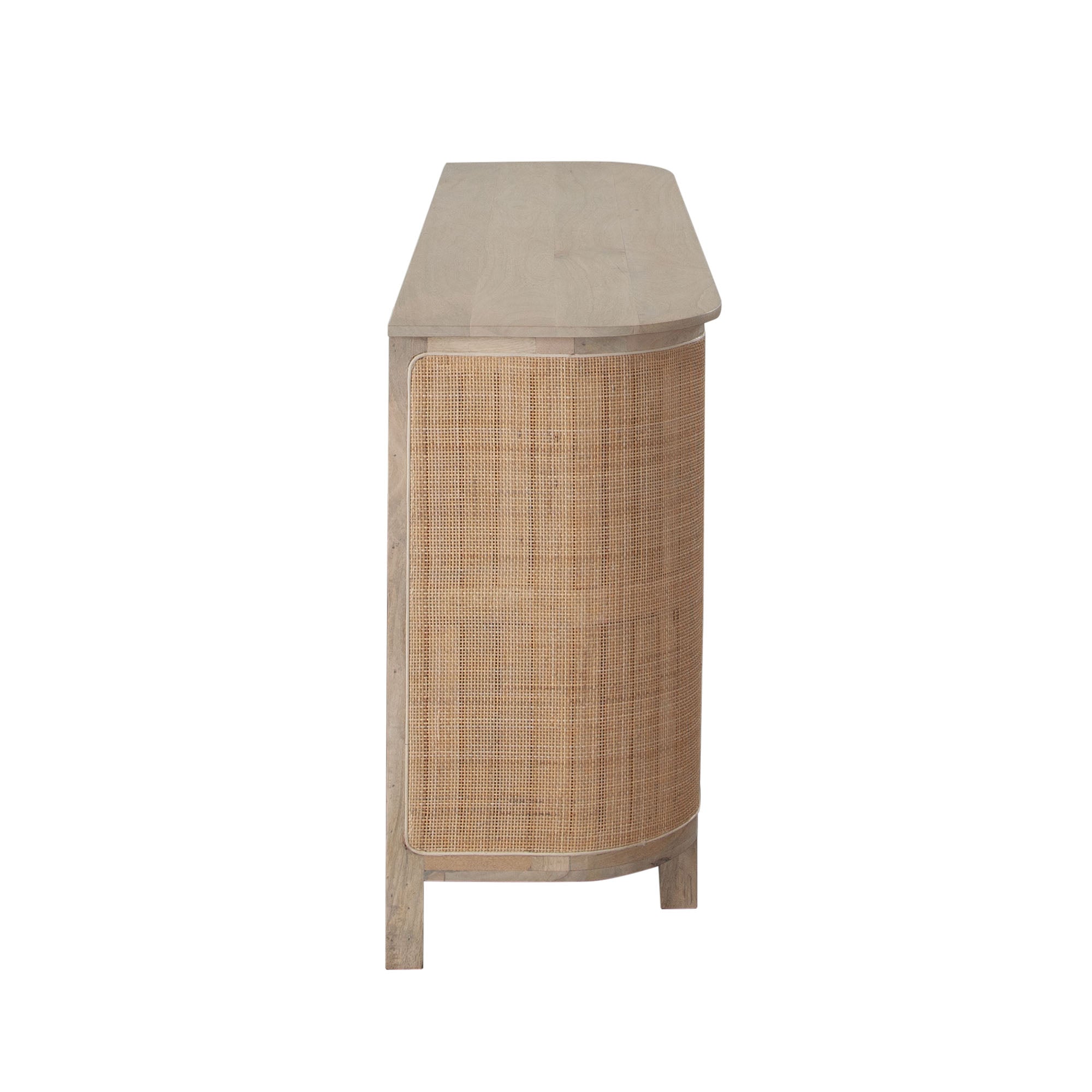 Cane Sideboard– Natural Finish