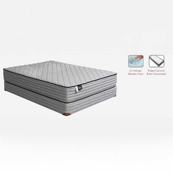 Firm 12″ King Gel Infused Memory Foam Mattress